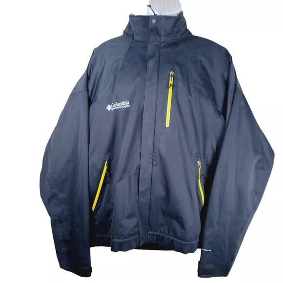 Columbia Men's Black Alpine Pro 3-In-1 Mountain Windproof Snow Jacket Size XL